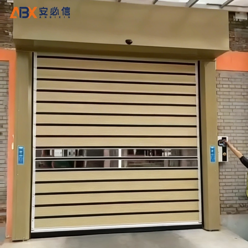松原市金属高速门